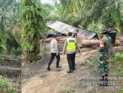 Polres Muba Tertibkan Illegal Refinery di Desa Sereka Babat Toman