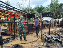 Polres Muba Amankan Pelaku Illegal Refinery yang Terbakar di Babat Toman