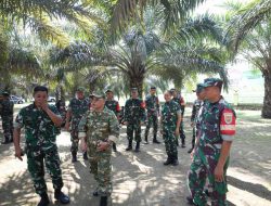 Demi Jaga Stabilitas Muratara Bupati Sambut 448 Personel Yonif BTP 846/KS
