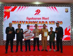 Binaan Polsek Sanga Desa, Sat Kamling Kelurahan Ngulak Pertahankan Gelar Juara Tingkat Polres Muba dan Polda Sumsel