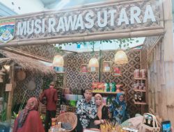 Unik dan Kreatif! Stand Muratara Bernuansa Bambu Jadi Sorotan di ICE BSD