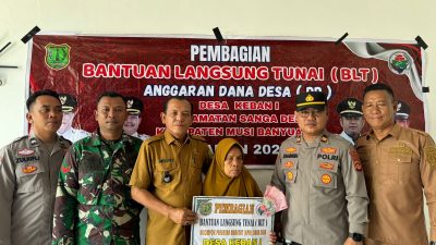 Sebanyak 17 KPM di Desa Keban I Terima Pembagian BLT-DD 2025